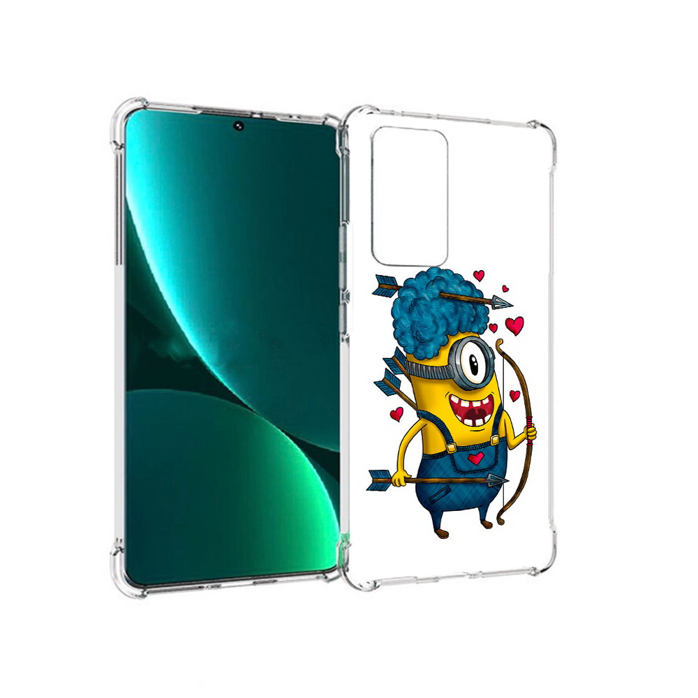 

Чехол MyPads Tocco для Xiaomi 12 Pro Миньон купидон (PT226953.293.117), Прозрачный, Tocco