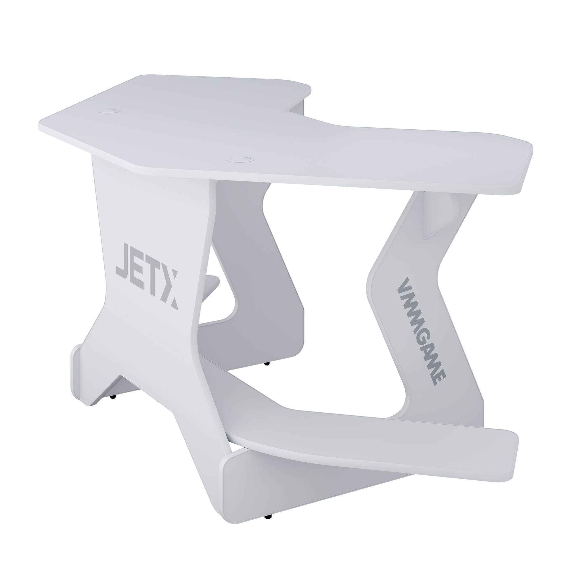 Игровой угловой компьютерный стол VMMGAME JETX LIGHT WHITE SF-1WWE 17990₽