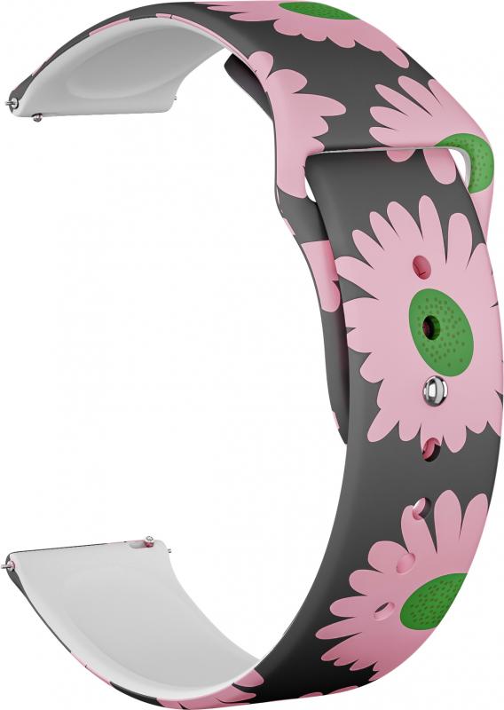 

Ремешок силиконовый Sport Band 22 для Elari KidPhone 4G (Дизайн 16)