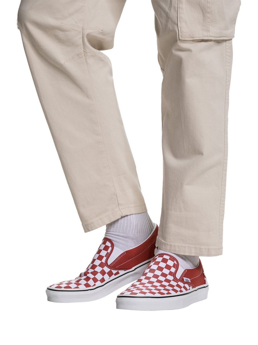 

Слипоны мужские Vans 001395462 красные 43 EU, Красный, 001395462