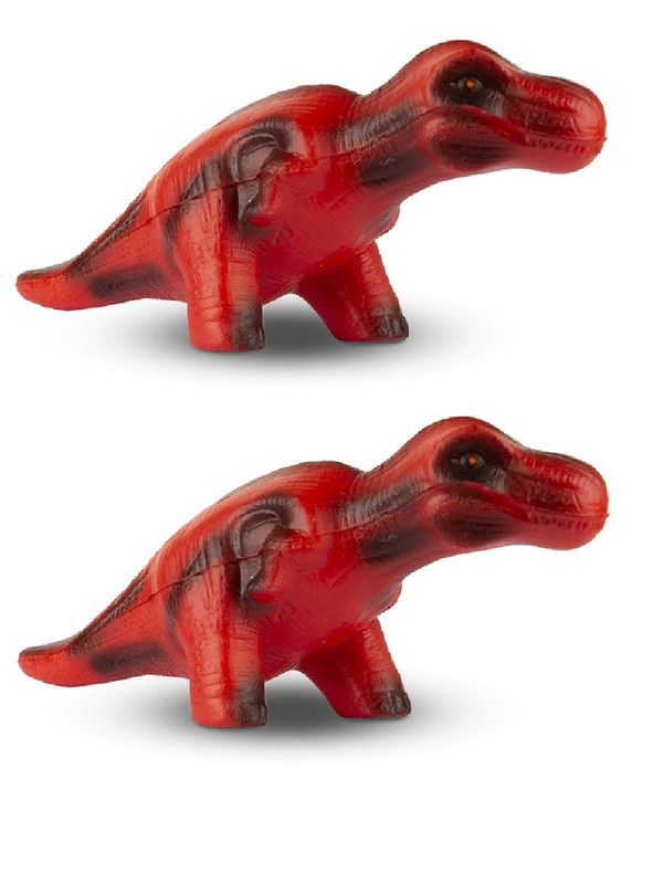 Игрушки-антистресс Maxitoys Динозавр Тираннозавр 15 см, 2 шт