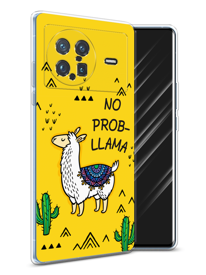 

Чехол Awog на Vivo X Note "No probLLama", Разноцветный, 266950-2