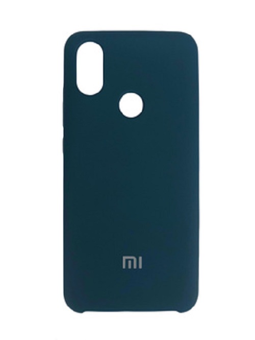 

Чехол для Xiaomi Redmi 6 pro Silicone Cover (космический синий)