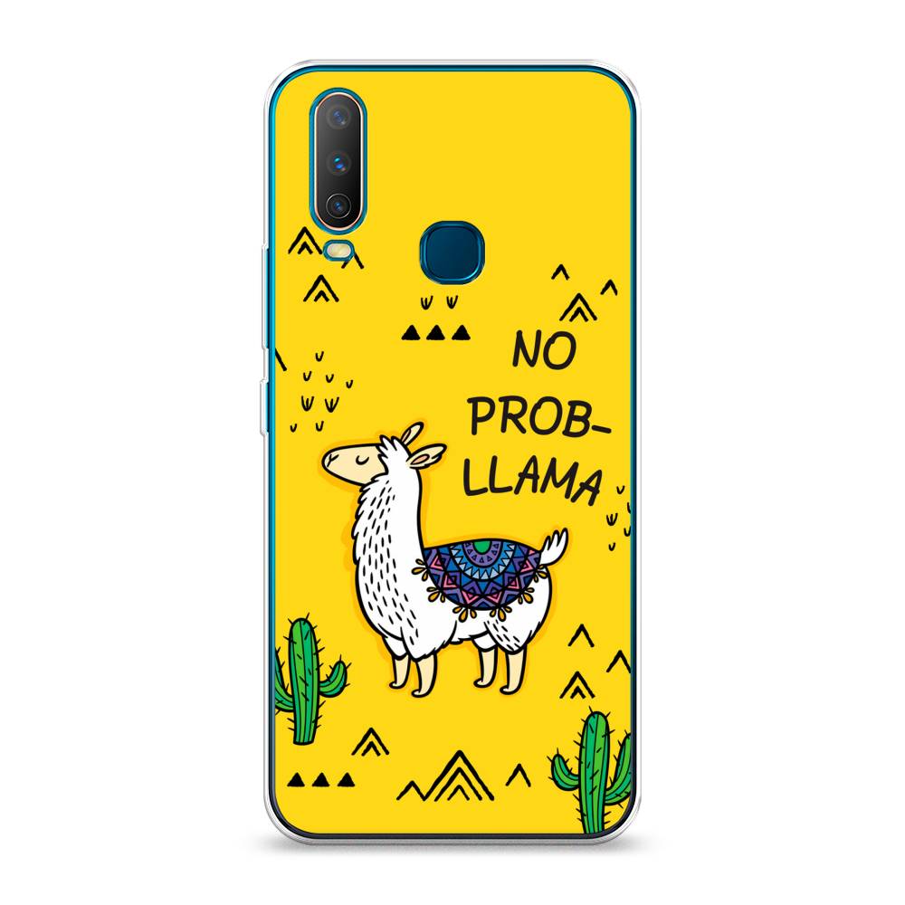 

Чехол Awog на Vivo Y12/Y17 "No probLLama", Разноцветный, 261850-2