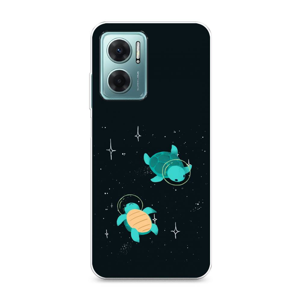 

Чехол Awog на Xiaomi Redmi 10 5G "Черепашки космонавты", Разноцветный, 313550-4