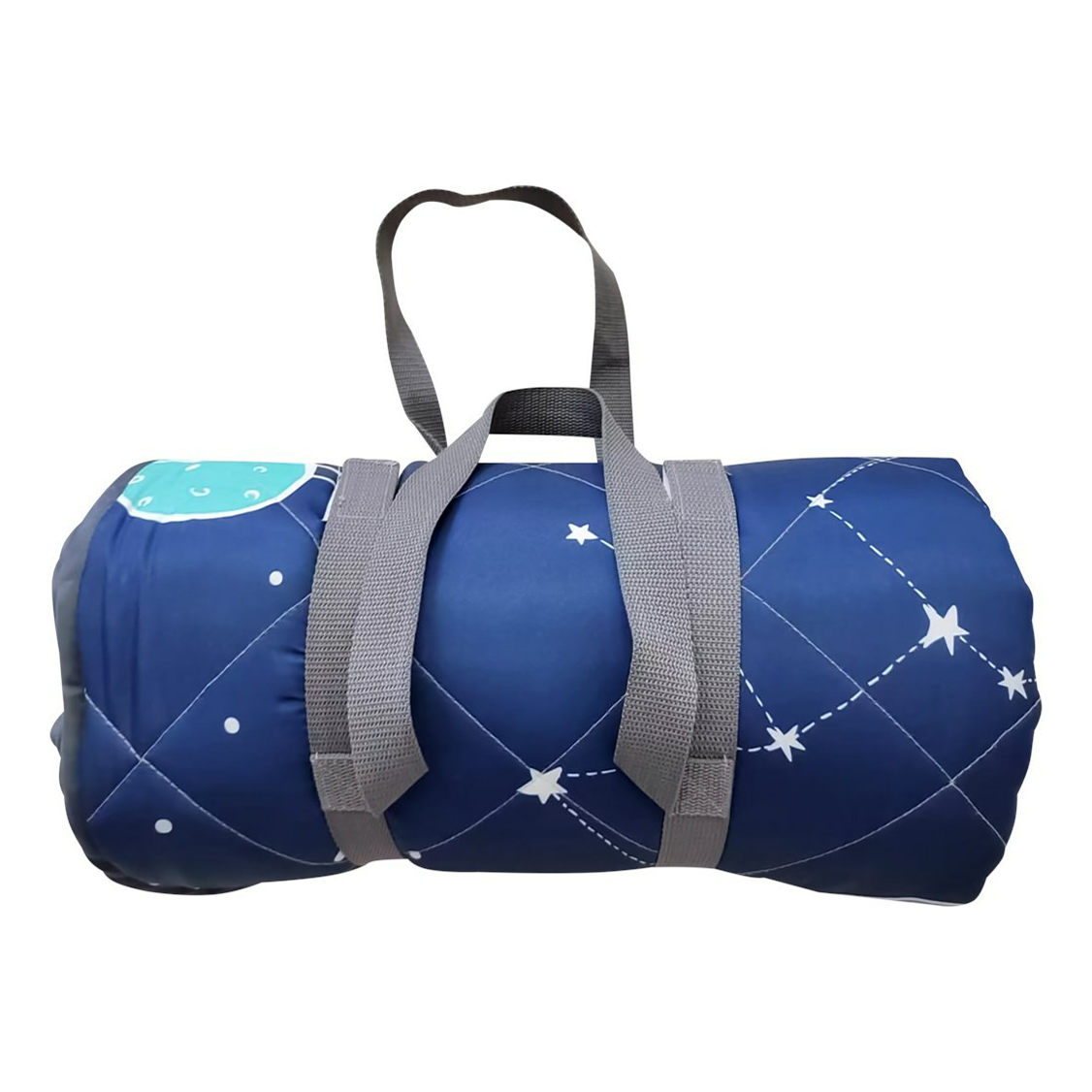 Спальный мешок Звездное небо для кемпинга одеяло синий 195 х 70 см