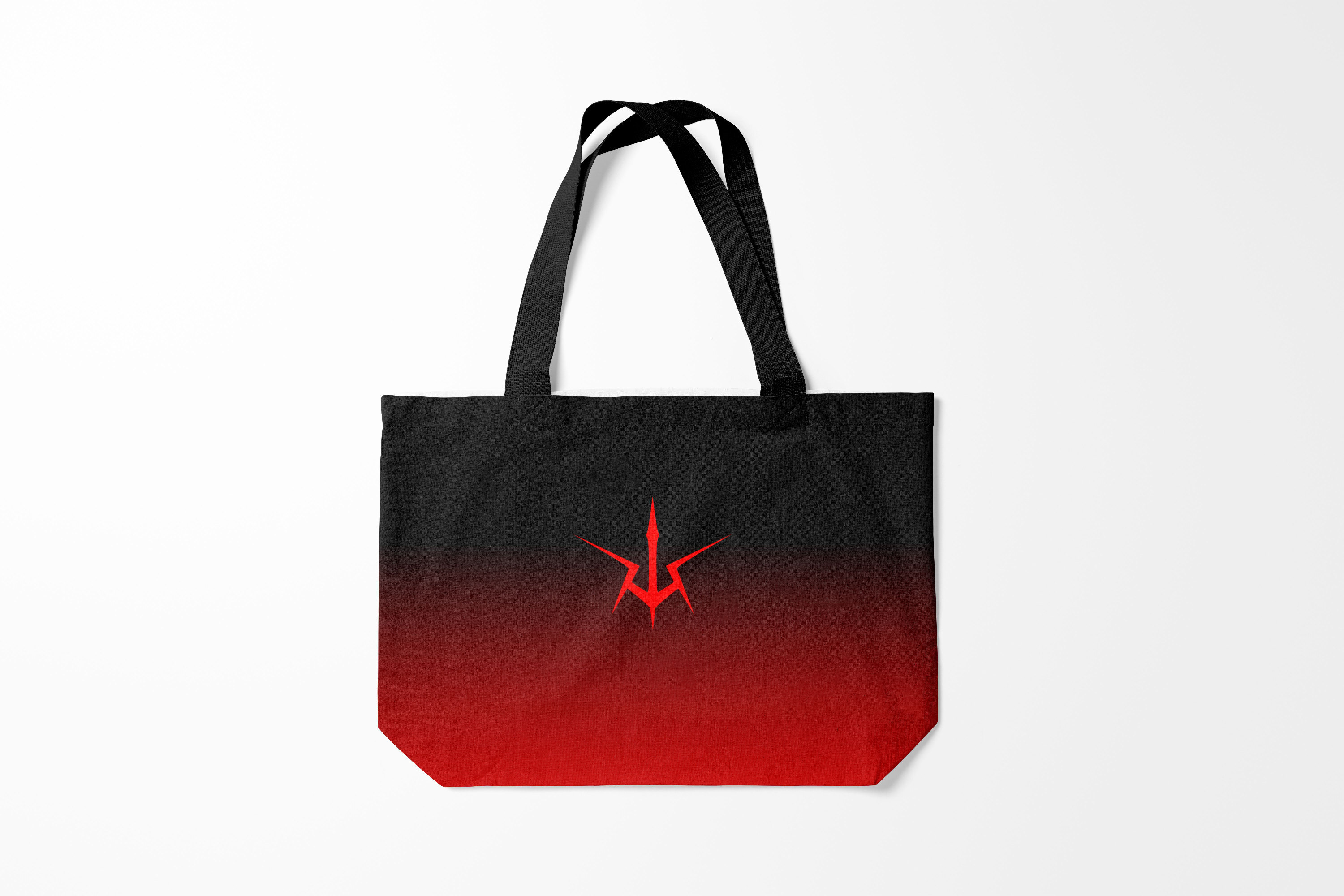 

Сумка шoппер унисекс Burnettie Code Geass logo gradient, черный, Code Geass logo gradient