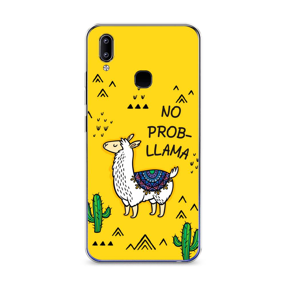 

Чехол Awog на Vivo Y93/Y93 lite "No probLLama", Разноцветный, 263950-2