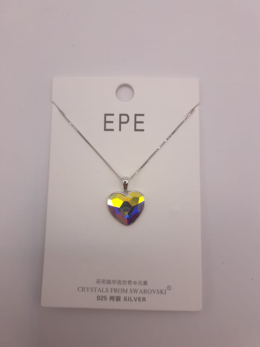 

Колье из серебра 44,5 см EPE 11, swarovski, 11