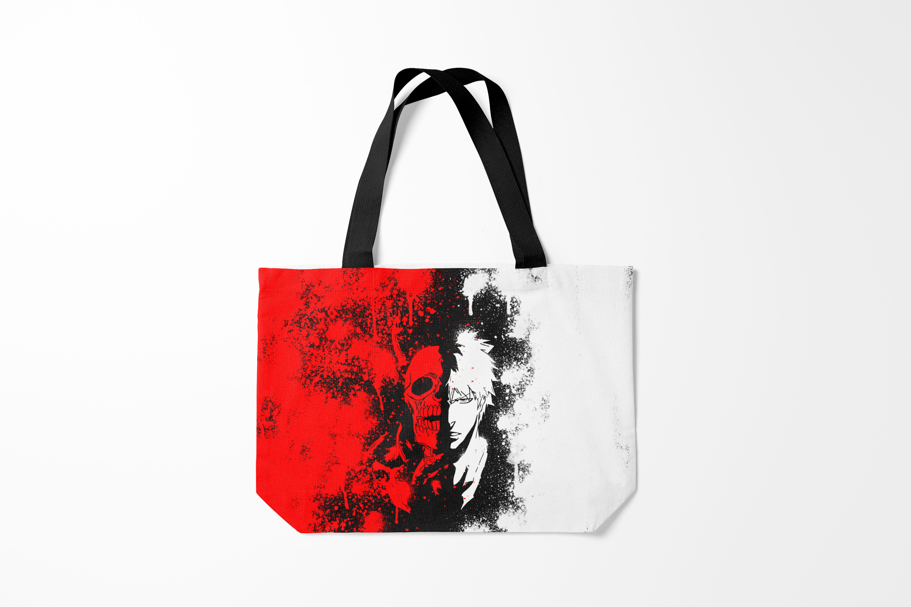 

Сумка шoппер унисекс Burnettie Bleach ИЧИГО БЛИЧ ICHIGO, белый; красный, Bleach ИЧИГО БЛИЧ ICHIGO