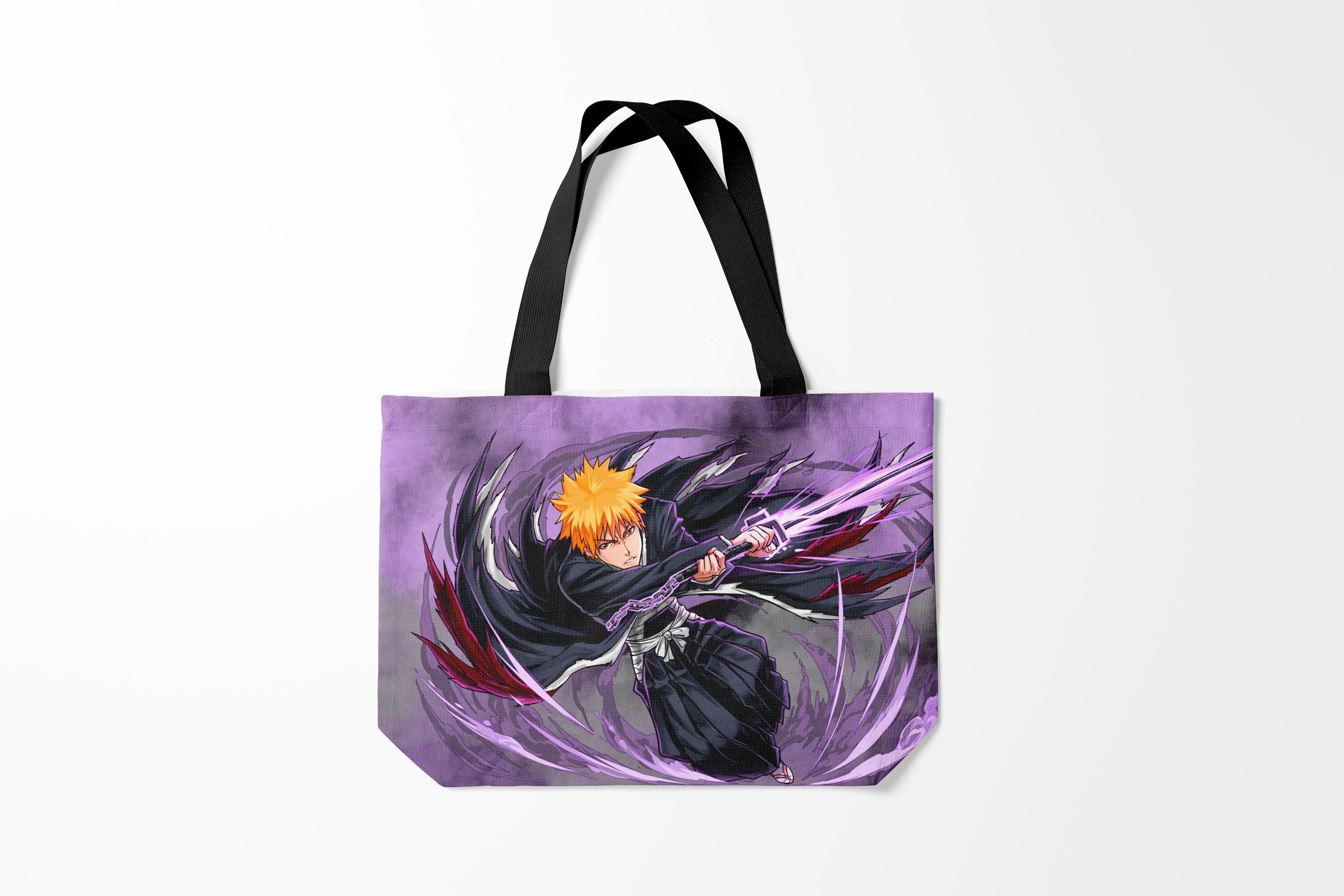 

Сумка шoппер унисекс Burnettie Bleach ИЧИГО, фиолетовый, Bleach ИЧИГО