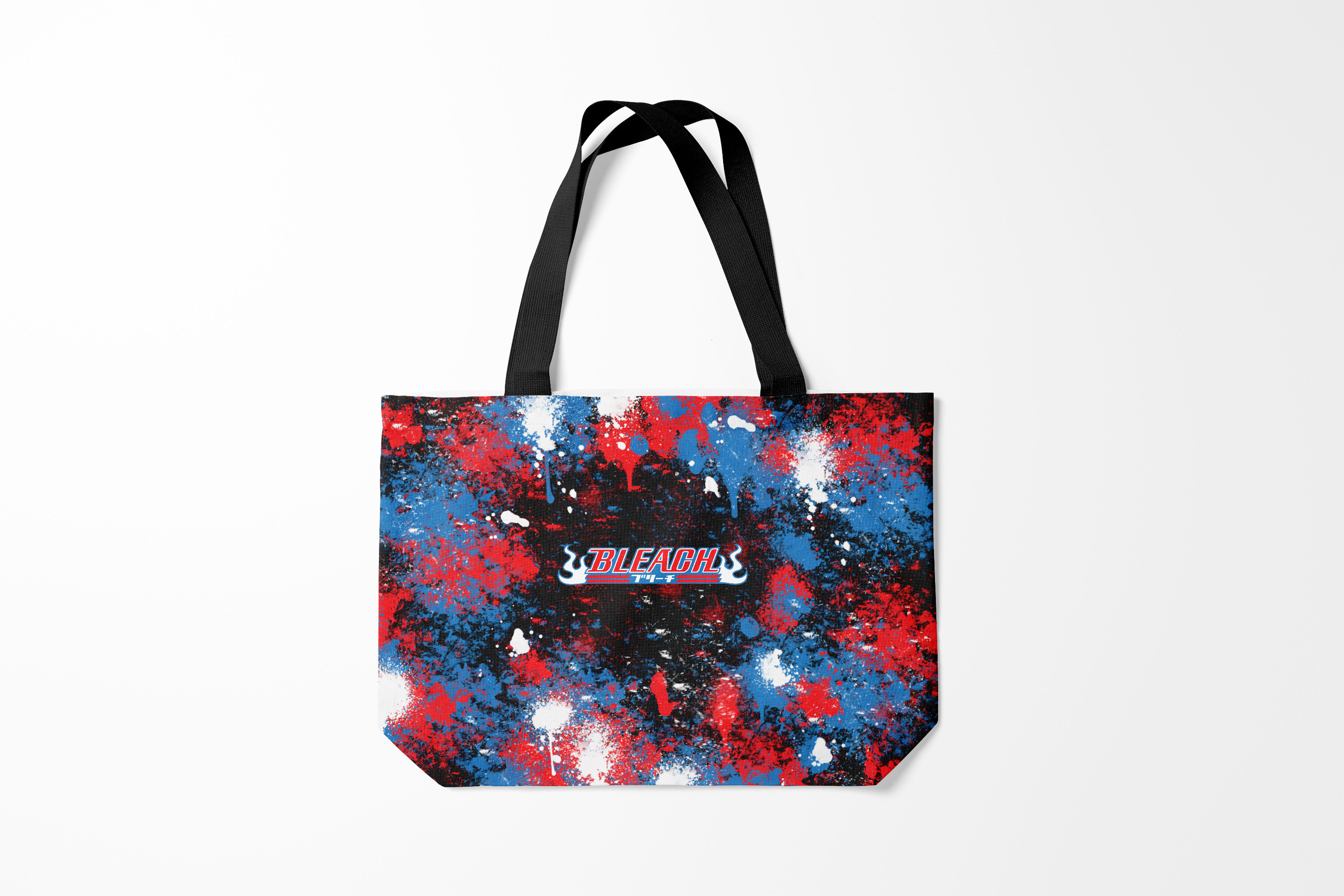 

Сумка шoппер унисекс Burnettie Bleach LOGO БЛИЧ, черный, Bleach LOGO БЛИЧ
