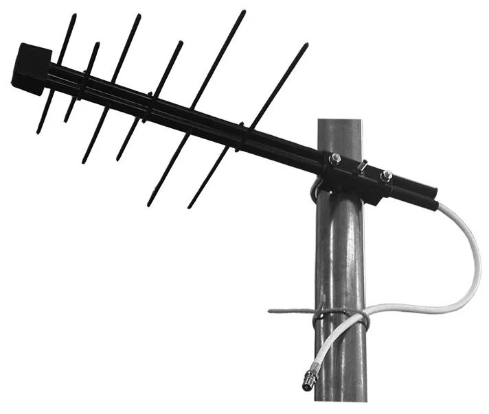 Антенна уличная Дельта Н121F (пассивная, DVB-T2, без б/п, 6 дБи, пакет)