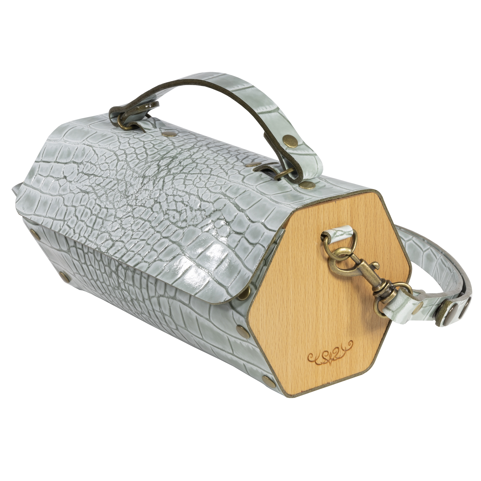 Сумка кросс-боди женская Maesta MA-STAR, серый