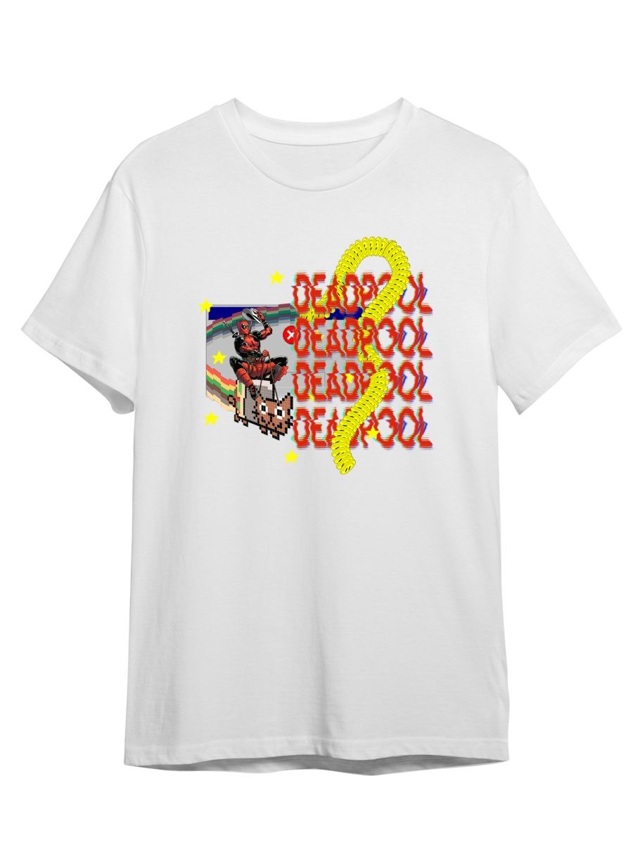 

Футболка унисекс СувенирShop Deadpool/Дэдпул/Marvel 10 белая XL (50-52), Белый, "Deadpool/Дэдпул/Marvel" 10