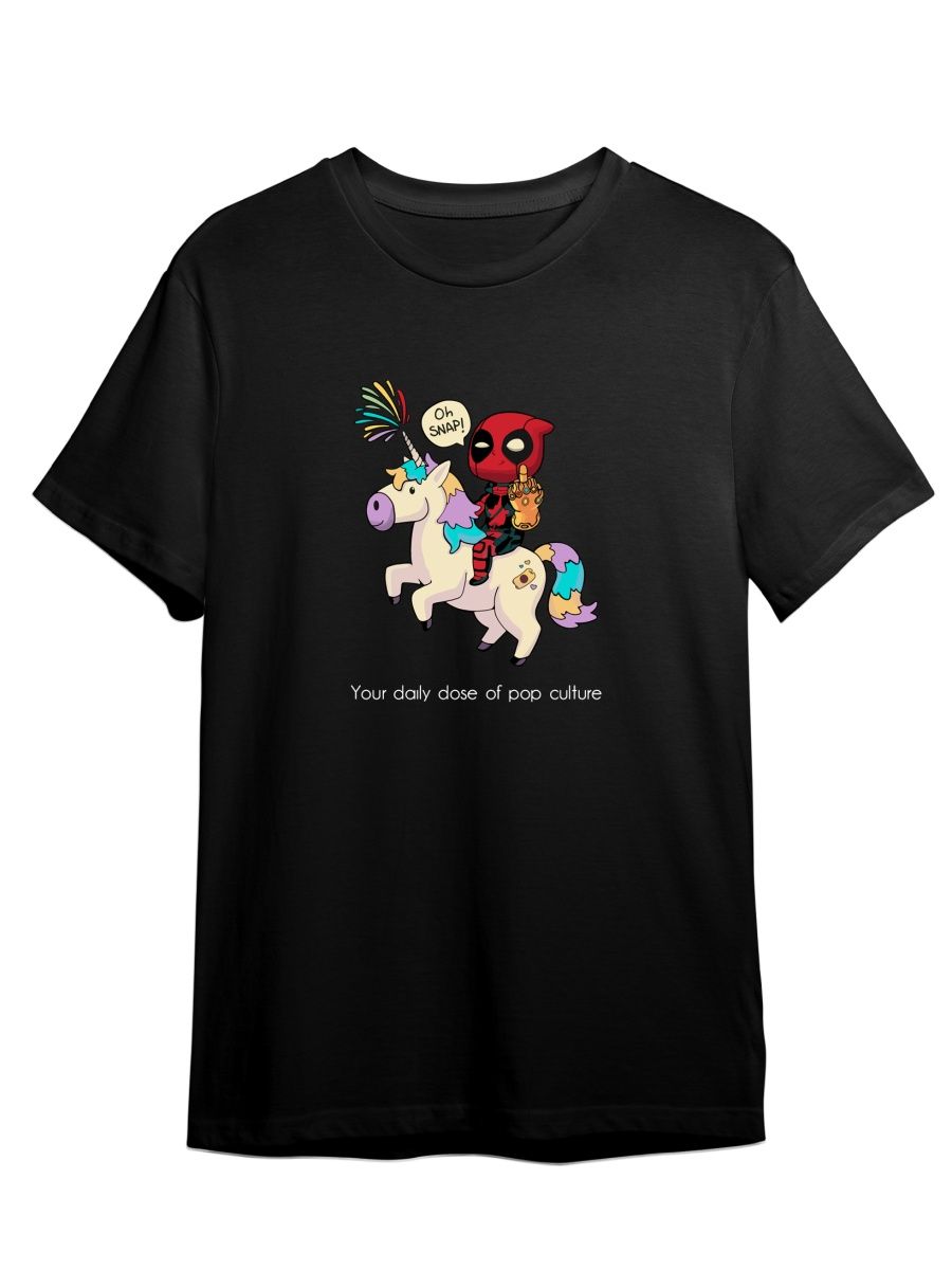 

Футболка унисекс СувенирShop Deadpool/Дэдпул/Marvel 11 черная 5XL (64-66), Черный, "Deadpool/Дэдпул/Marvel" 11