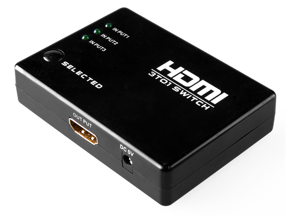 Сплиттер GCR HDMI 3x1 GL-v301