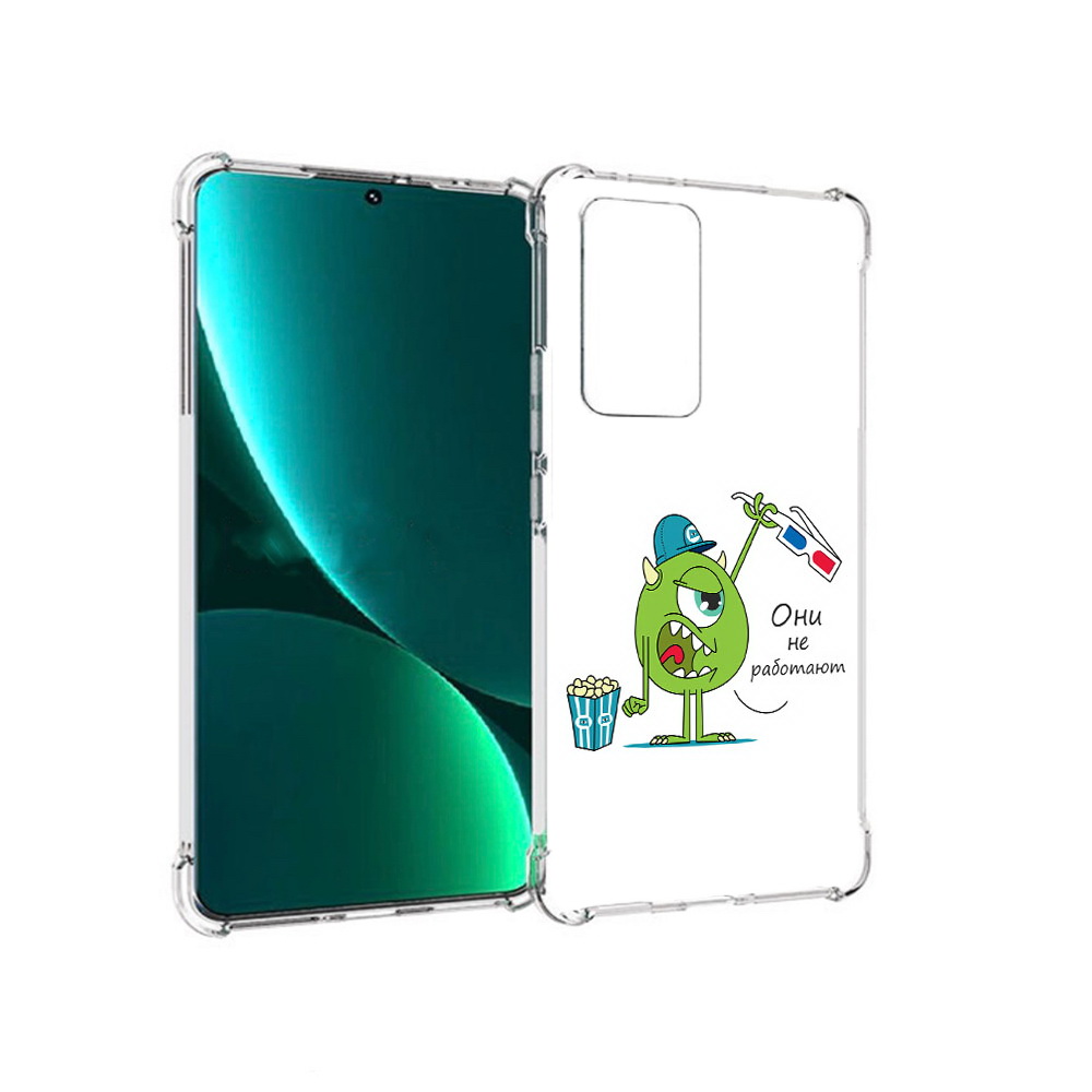 

Чехол MyPads Tocco для Xiaomi 12 Pro Очки не работают (PT226953.293.129), Прозрачный, Tocco
