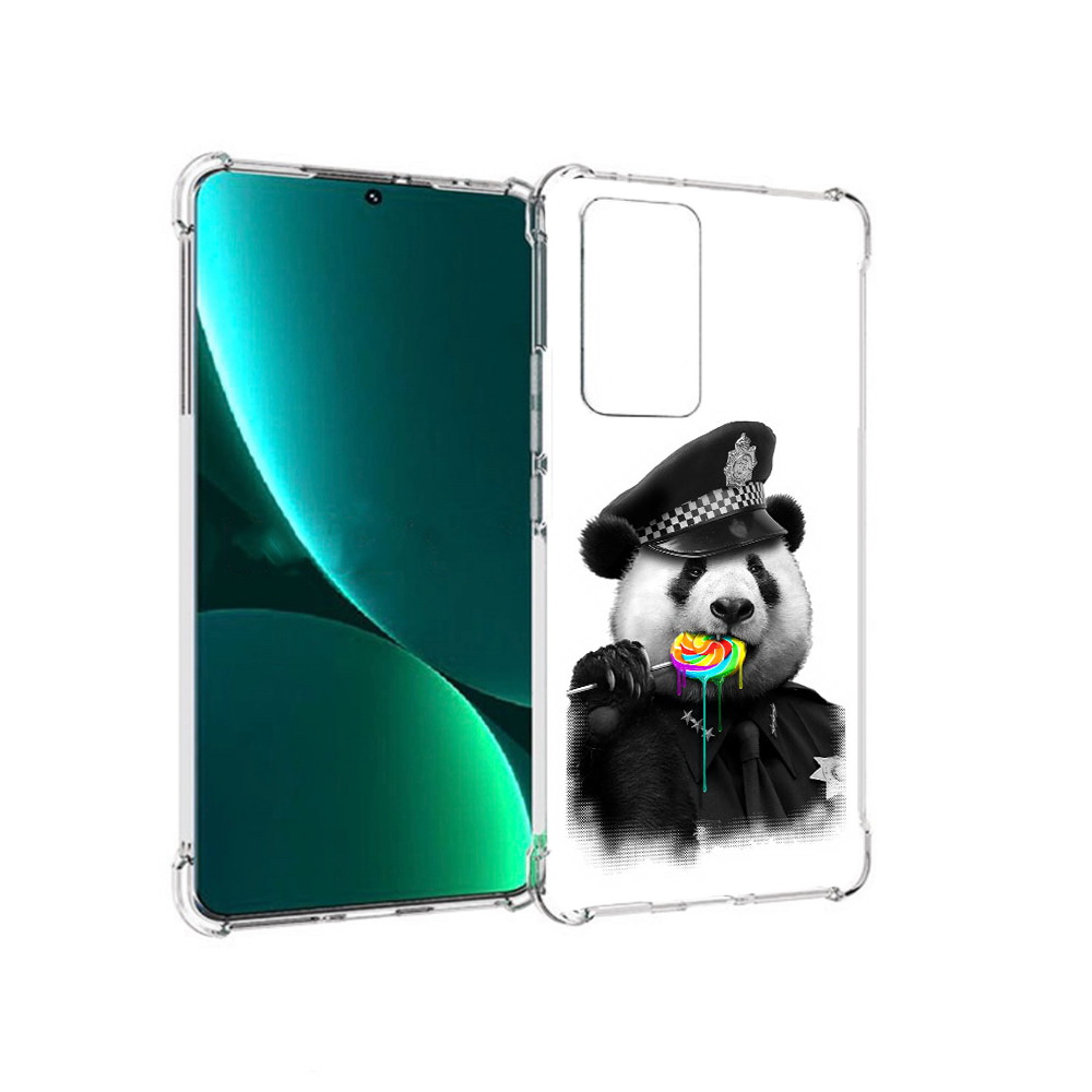 

Чехол MyPads Tocco для Xiaomi 12 Pro Панда полиция (PT226953.293.130), Прозрачный, Tocco