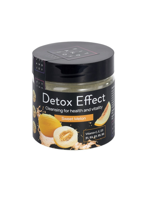 Купить Detox Effect, Детокс для похудения FIT AND JOY detox коктейль, дренажный напиток 80 г