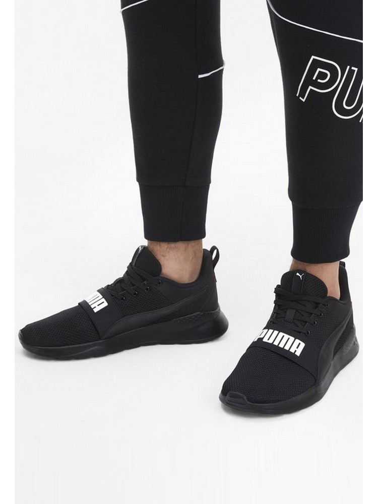 

Кроссовки мужские PUMA PU112O05A черные 44 EU, Черный, PU112O05A