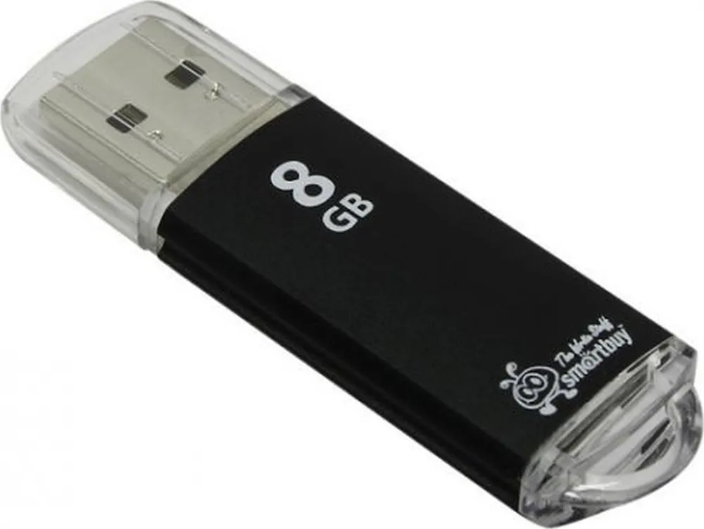 

Флешка Smartbuy V-Cut 8Gb Black SB8GBVC-K