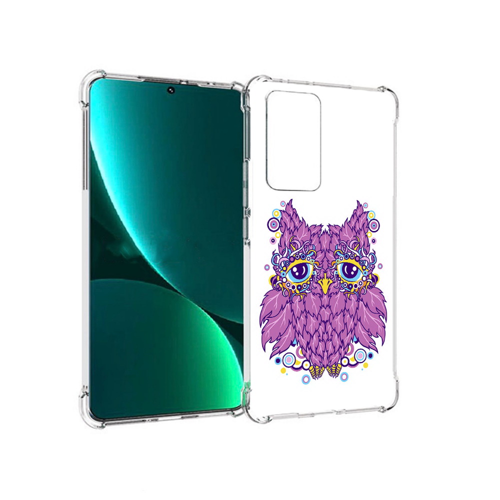 

Чехол MyPads Tocco для Xiaomi 12 Pro Розовая сова (PT226953.293.147), Прозрачный, Tocco
