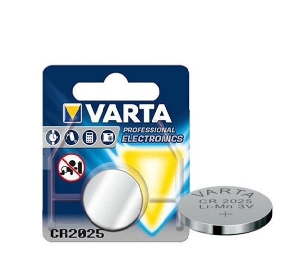 Батарейкa VARTA CR2025 / 3В / 3V / в блистере 1 штука