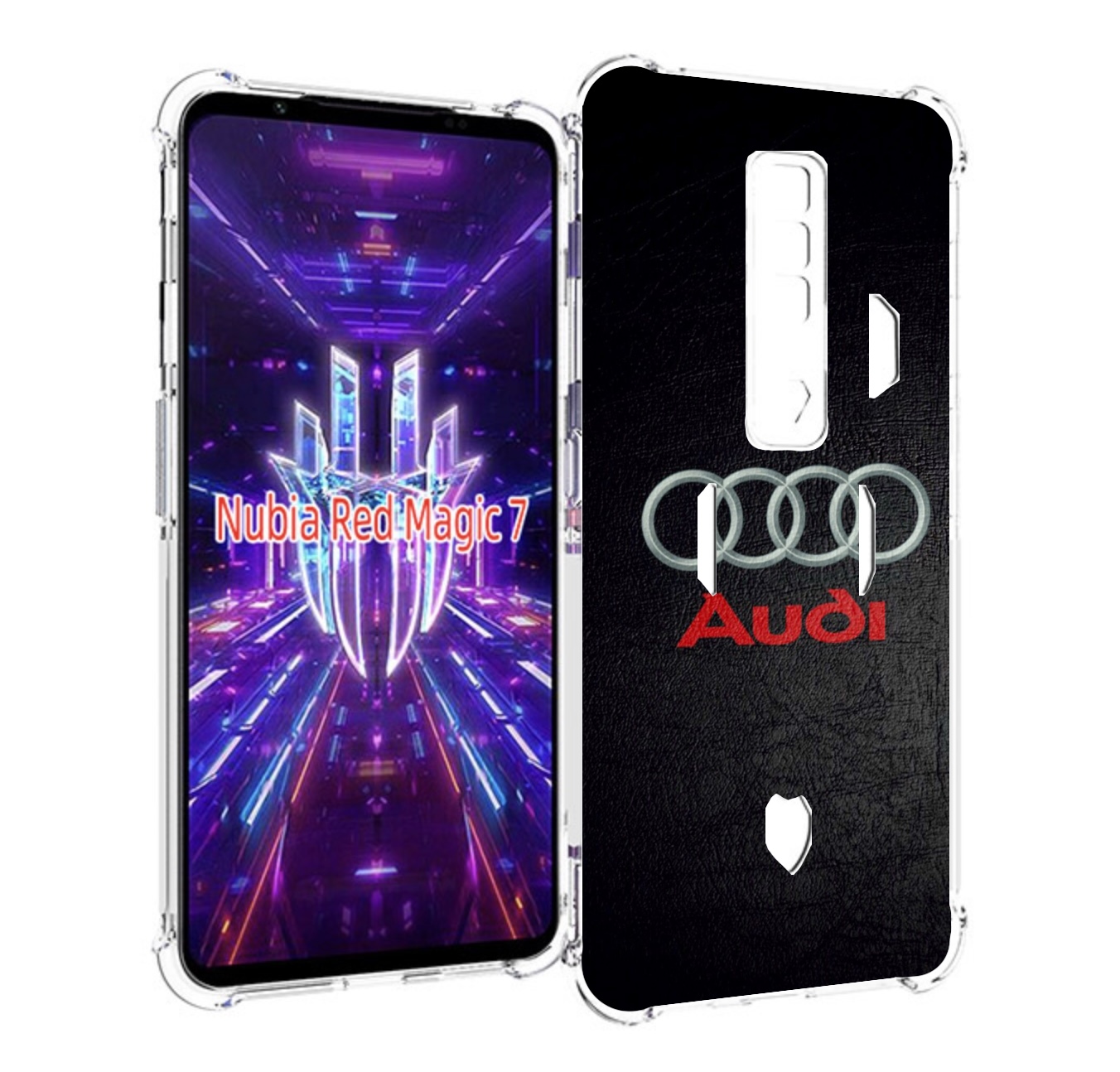 

Чехол MyPads audi 6 мужской для ZTE Nubia Red Magic 7, Прозрачный, Tocco