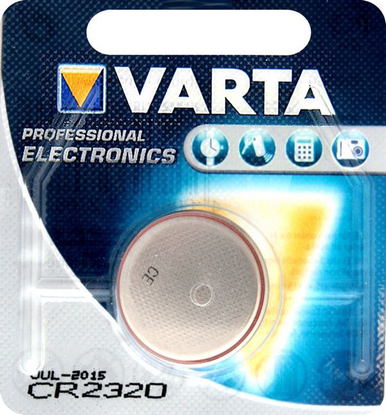 cr1632 батарейка varta electronics lithium 1 шт Батарейкa VARTA CR2320 / 3В / 3V / в блистере 1 штука