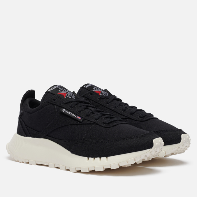 фото Кроссовки мужские reebok classic leather legacy grow черные 10.5 us