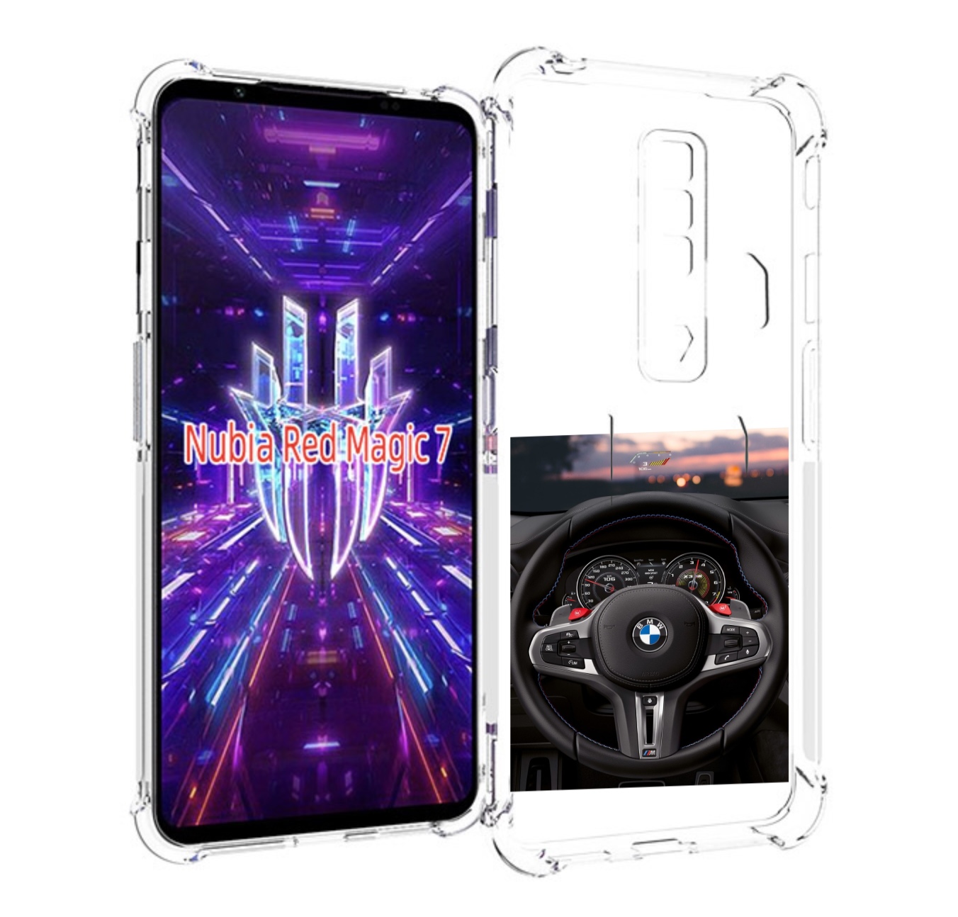 Чехол MyPads bmw 4 мужской для ZTE Nubia Red Magic 7