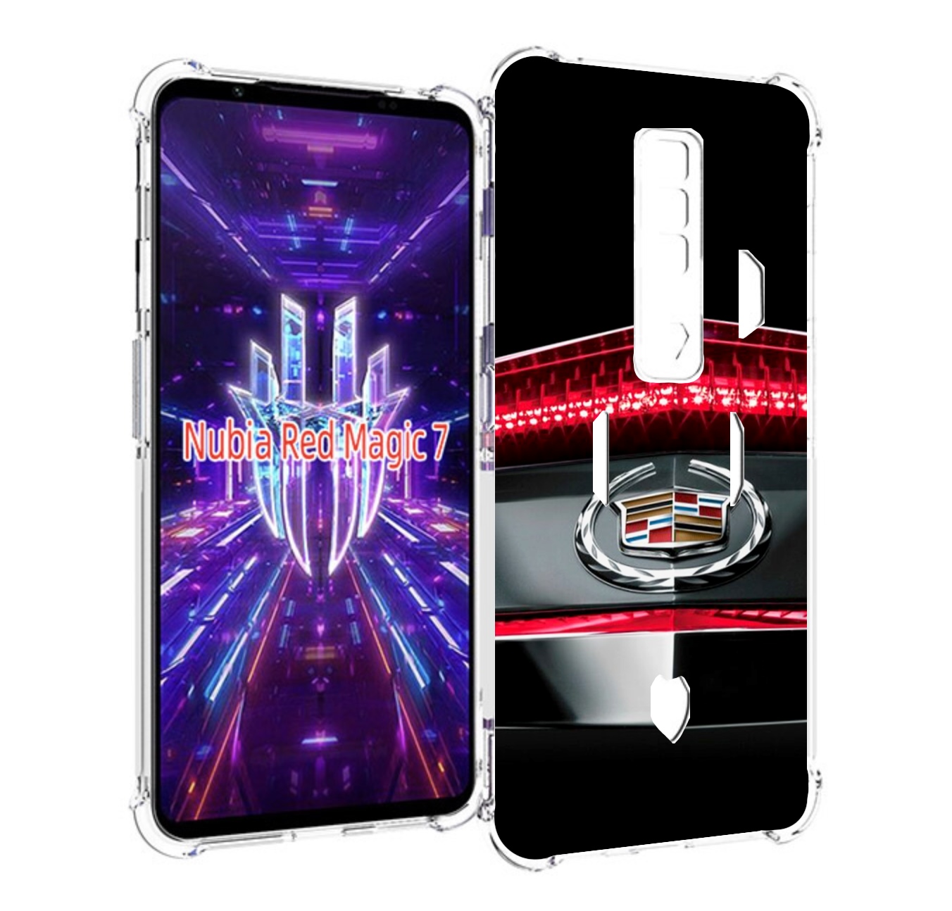 

Чехол MyPads cadillac-1 мужской для ZTE Nubia Red Magic 7, Прозрачный, Tocco