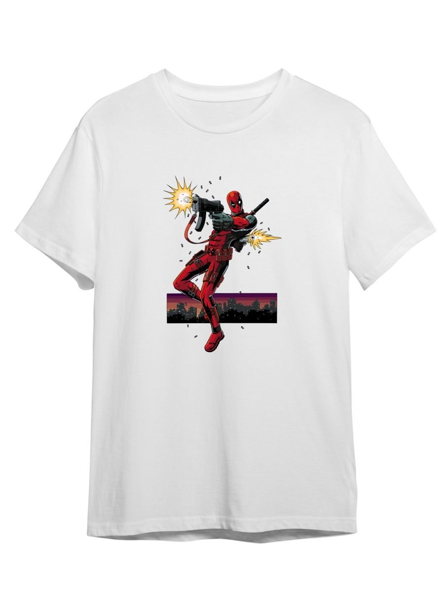 

Футболка унисекс СувенирShop Deadpool/Дэдпул/Marvel 3 белая 5XL (64-66), "Deadpool/Дэдпул/Marvel" 3