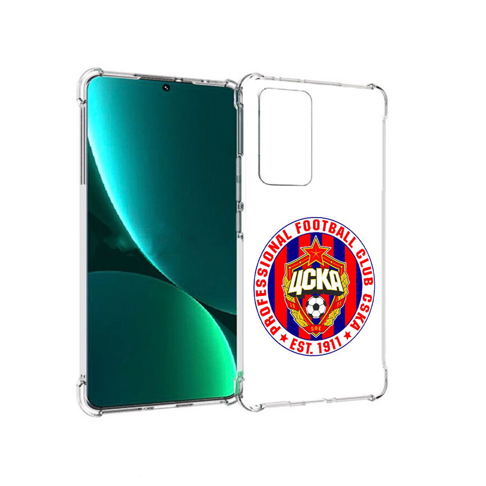 

Чехол MyPads Tocco для Xiaomi 12 Pro ФК ЦСК логотип (PT226953.293.178), Прозрачный, Tocco