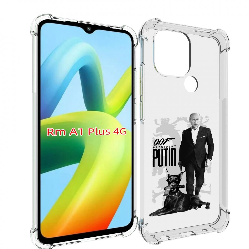 

Чехол MyPads 001 для Xiaomi Redmi A1 Plus +, Прозрачный, Tocco