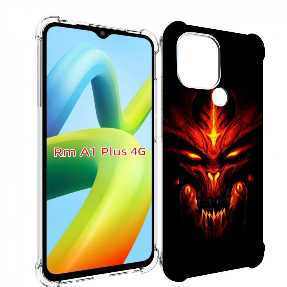

Чехол MyPads diablo-3 для Xiaomi Redmi A1 Plus +, Прозрачный, Tocco