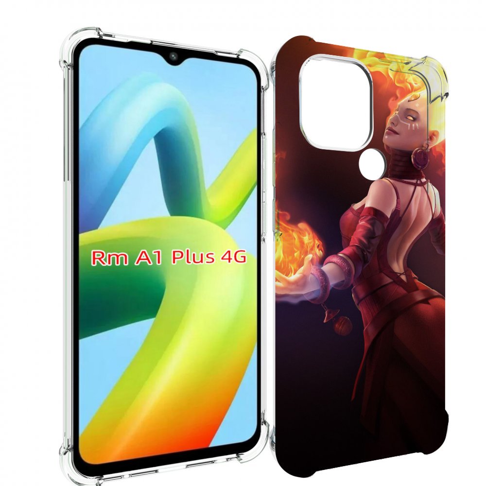 

Чехол MyPads dota 2 Lina для Xiaomi Redmi A1 Plus +, Прозрачный, Tocco
