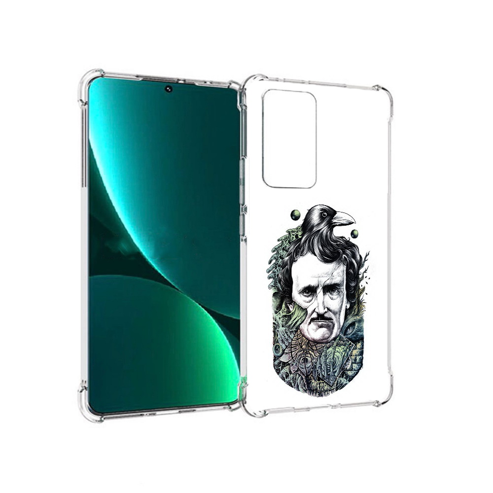 

Чехол MyPads Tocco для Xiaomi 12 Pro Эдгар Аллан с вороном (PT226953.293.203), Прозрачный, Tocco