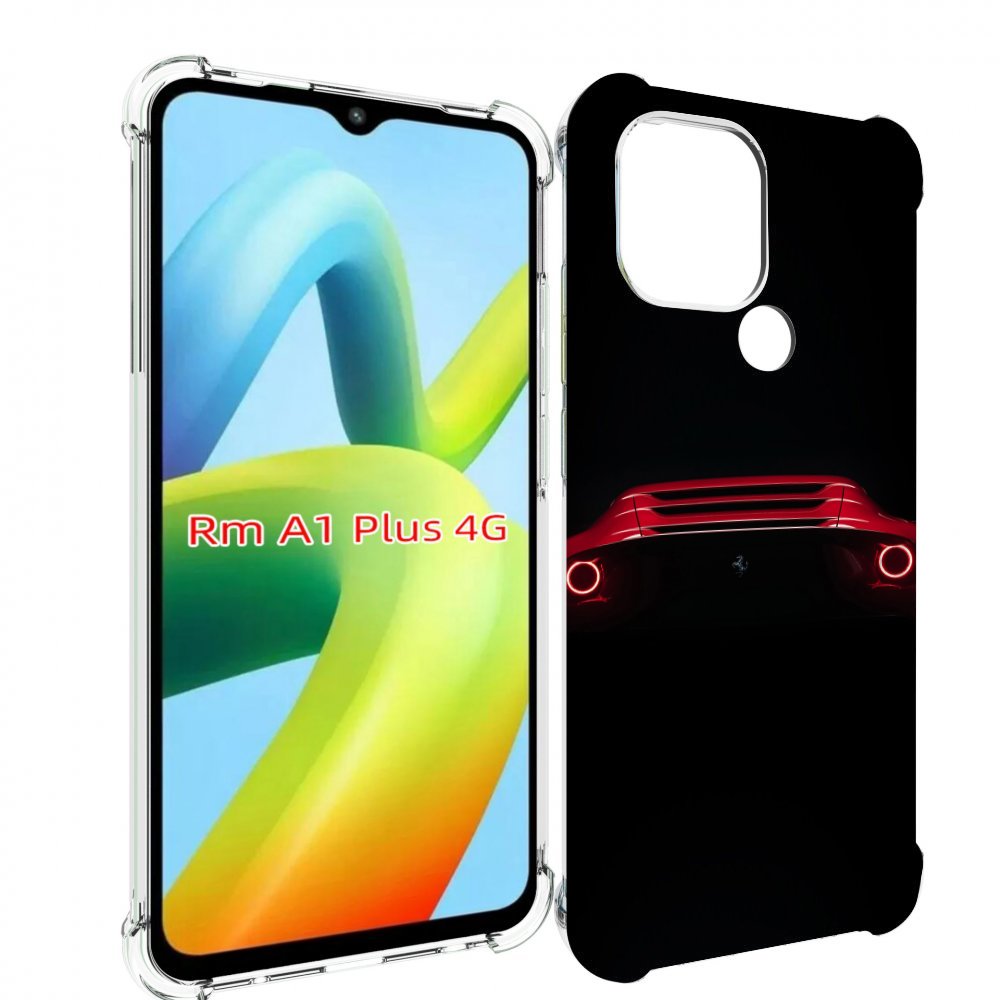 

Чехол MyPads ferrari 1 для Xiaomi Redmi A1 Plus +, Прозрачный, Tocco