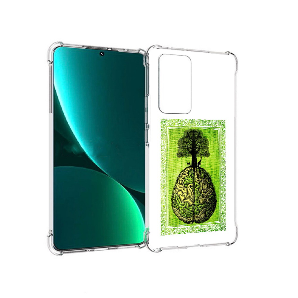 

Чехол MyPads Tocco для Xiaomi 12 Pro абстракция здоровый мозг (PT226953.293.211), Прозрачный, Tocco