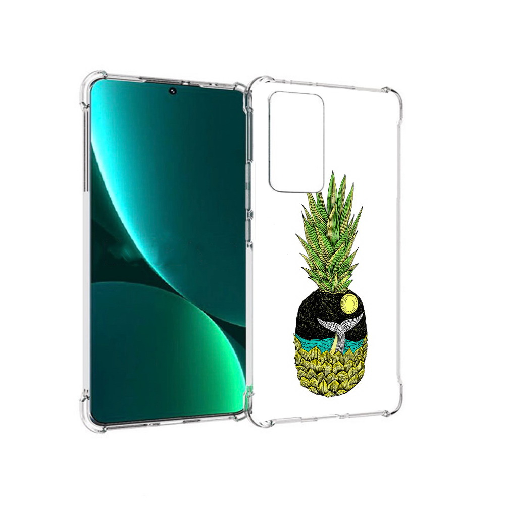 

Чехол MyPads Tocco для Xiaomi 12 Pro ананас с китом (PT226953.293.220), Прозрачный, Tocco