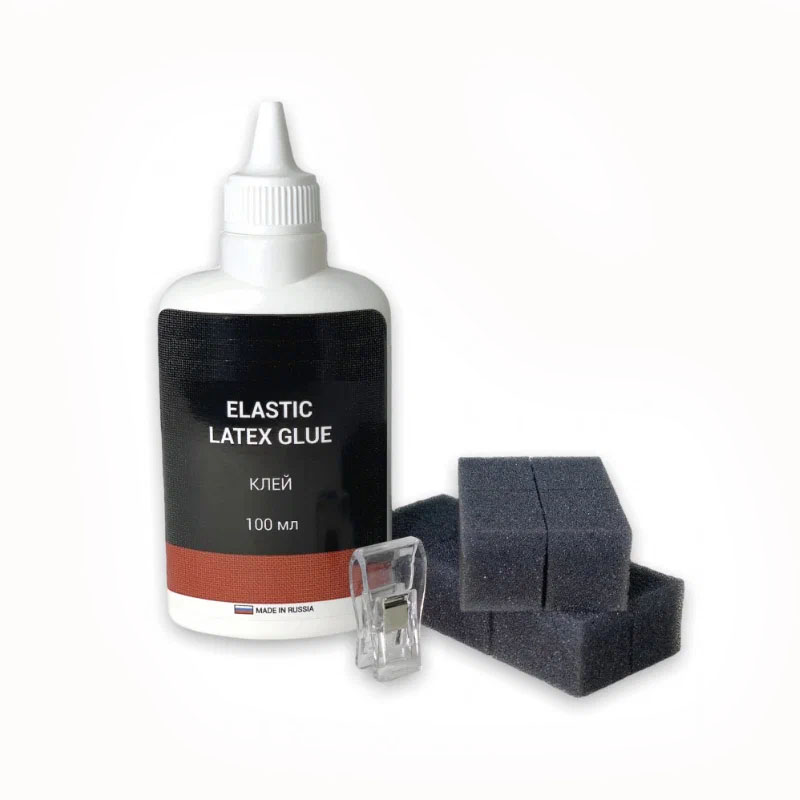 

Клей для накладок Elastic Latex Glue 100ml, Прозрачный, Elastic Latex Glue