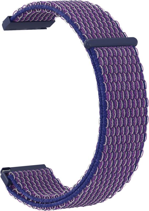 

Ремешок нейлоновый Woven Nylon 22 для Elari KidPhone 4GR (Темно-фиолетовый)