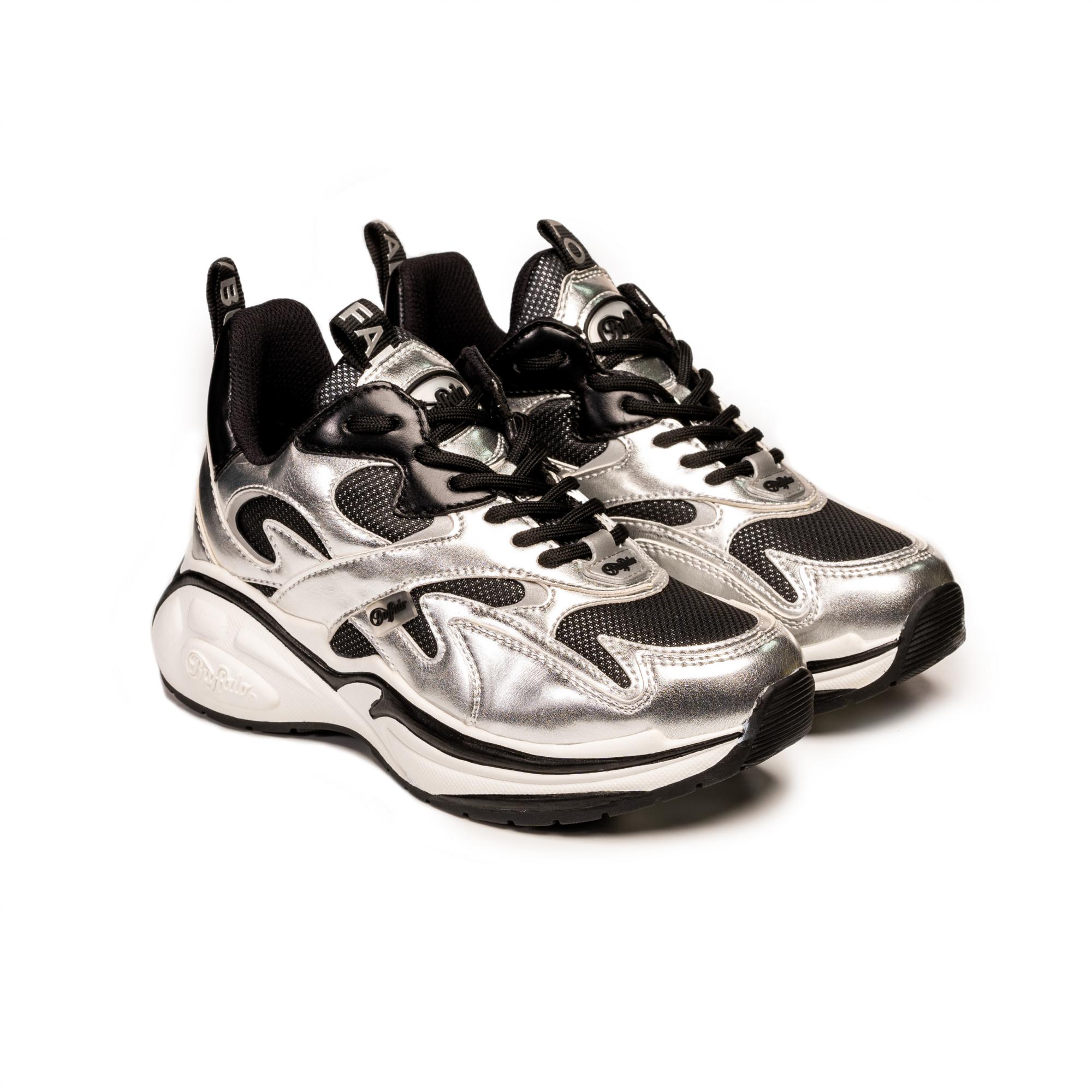 

Кроссовки женские Buffalo shoes CAI серебристые 40 EU, CAI