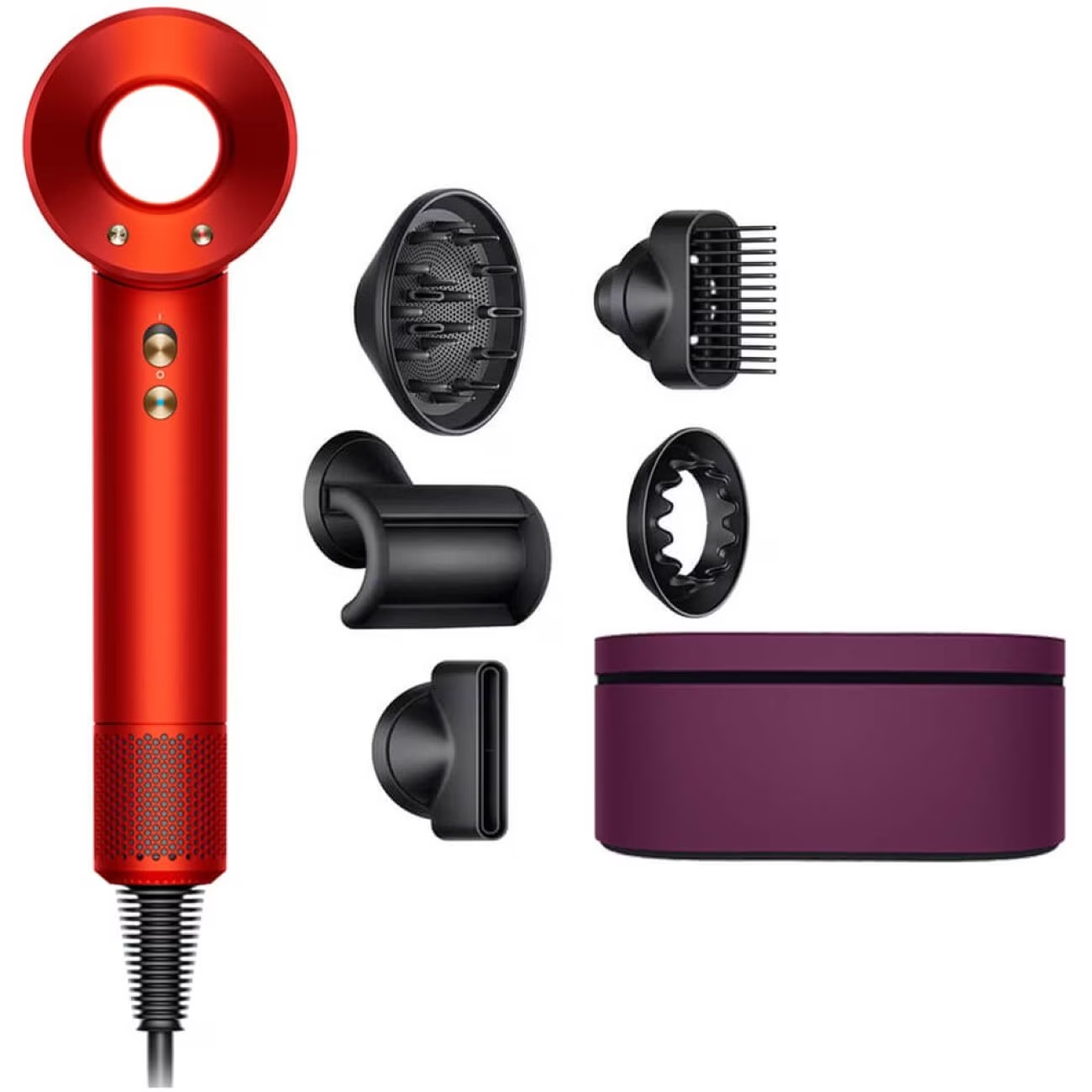 Фен Dyson Supersonic HD07 1600 Вт оранжевый