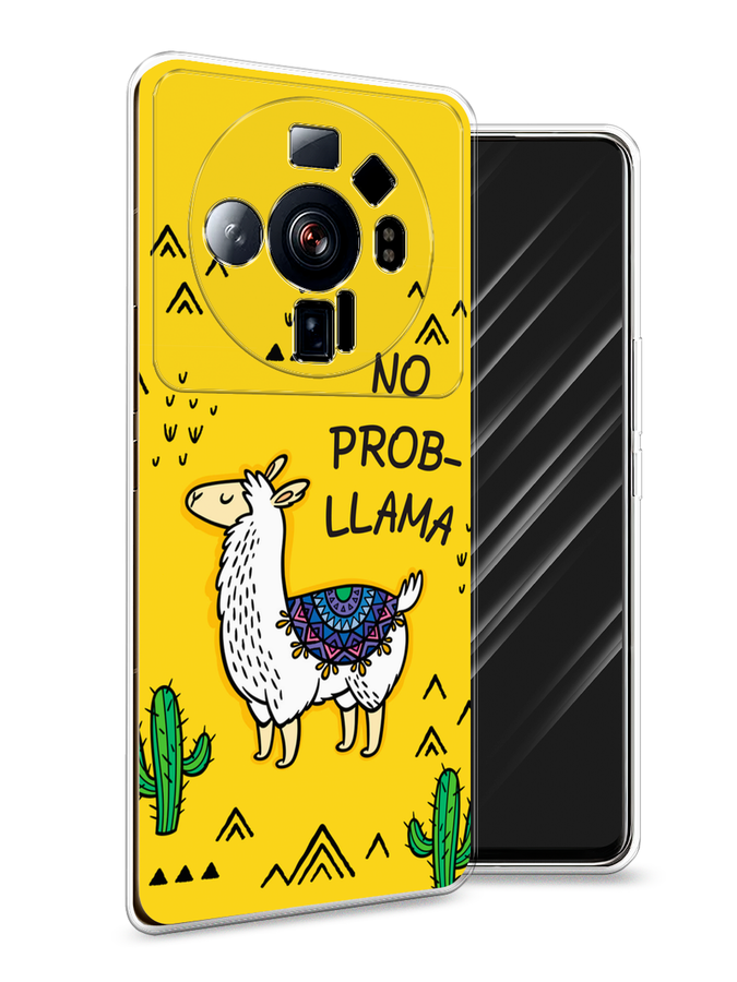 

Чехол Awog на Xiaomi 12S Ultra "No probLLama", Разноцветный, 314550-2