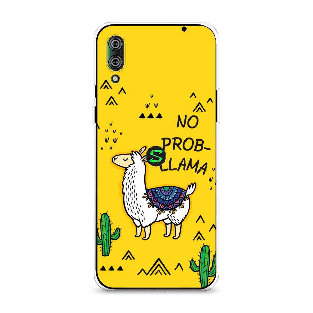 

Чехол Awog на Xiaomi Black Shark 2/2 Pro "No probLLama", Разноцветный, 36450-2