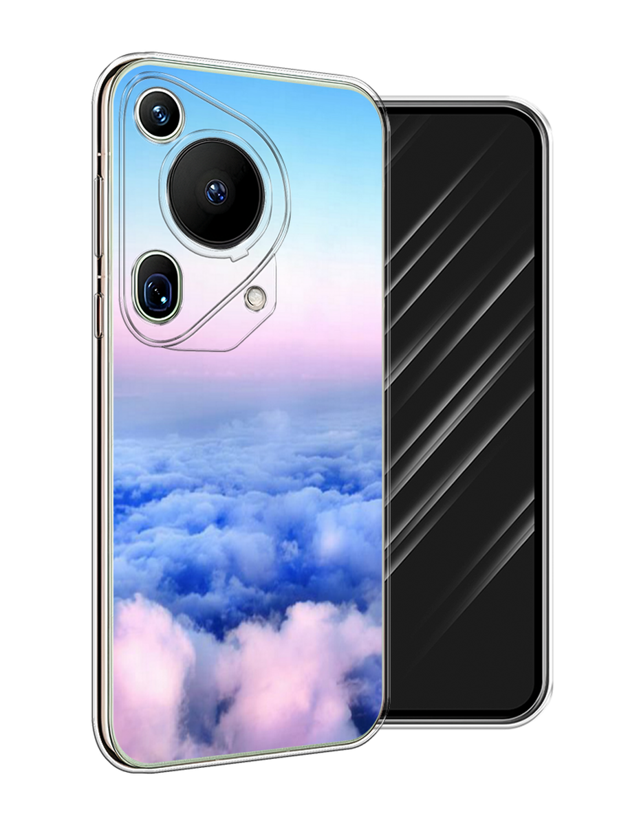 

Чехол Awog на Huawei Pura 70 Ultra "Облака", Голубой;розовый;бирюзовый, 6124550-1