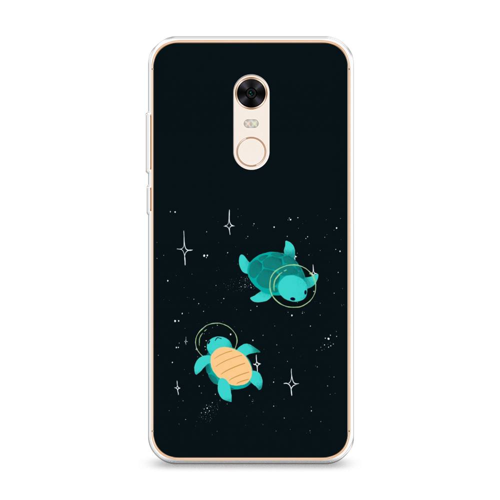

Чехол Awog на Xiaomi Redmi 5 Plus "Черепашки космонавты", Разноцветный, 33150-4